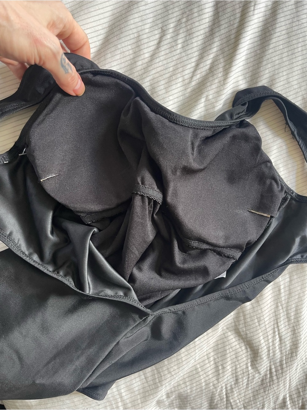 New. Black One-Piece Swimsuit - Picture 4 of 4